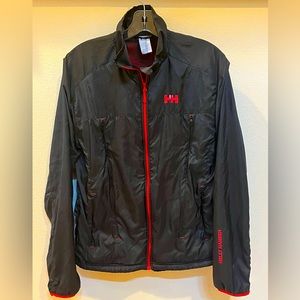 Helly Hansen H2 Flow Jacket Men’s Size Small Black Red